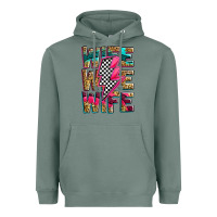 Sage race wife wife wife lightningbolt Heavyweight Hoodie - Zillion Design Studio