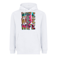 White race wife wife wife lightningbolt Heavyweight Hoodie - Zillion Design Studio
