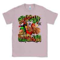 Lilac Steppin' into Juneteenth sneaker and heel afro wom Classic Tee - RanaPortraitStore