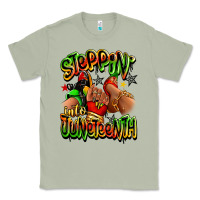 Matcha Steppin' into Juneteenth sneaker and heel afro wom Classic Tee - RanaPortraitStore