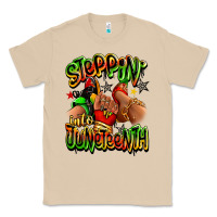 Mushroom Steppin' into Juneteenth sneaker and heel afro wom Classic Tee - RanaPortraitStore