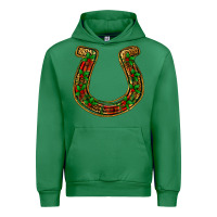 Emerald Christmas Horseshoe Urban Hoodie - Jasminsmagicworld