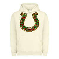 Pigment Pistachio Christmas Horseshoe Urban Hoodie - Jasminsmagicworld