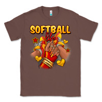 Chestnut Softball life afro girl sneakers Classic Tee - RanaPortraitStore