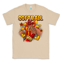Mushroom Softball life afro girl sneakers Classic Tee - RanaPortraitStore