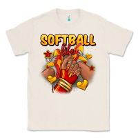 Natural Softball life afro girl sneakers Classic Tee - RanaPortraitStore