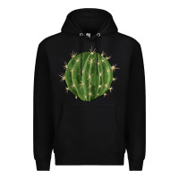 Black cactus Premium Hoodie - BarkalooDesign