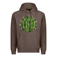 Coffee cactus Premium Hoodie - BarkalooDesign