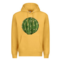 Mustard cactus Premium Hoodie - BarkalooDesign