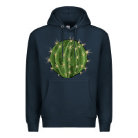 Navy cactus Premium Hoodie - BarkalooDesign