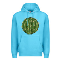 Ocean Blue cactus Premium Hoodie - BarkalooDesign