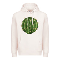 Pale Pink cactus Premium Hoodie - BarkalooDesign
