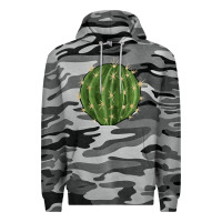 Slate Camo cactus Premium Hoodie - BarkalooDesign