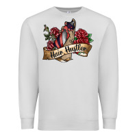 Dove Grey hair hustler spray Premium Sweatshirt - SublimationCraftShop