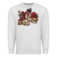 Hair Hustler Spray Premium Sweatshirt | Teevron