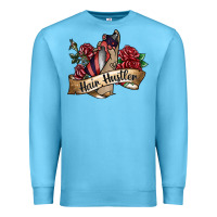 Ocean Blue hair hustler spray Premium Sweatshirt - SublimationCraftShop