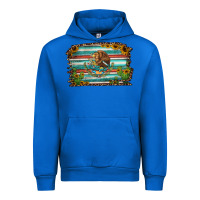 Cobalt cactus turquoise serape leopard mexican flag Urban Hoodie - Jasminsmagicworld