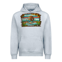 Heather Grey cactus turquoise serape leopard mexican flag Urban Hoodie - Jasminsmagicworld