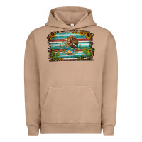 Pigment Burro cactus turquoise serape leopard mexican flag Urban Hoodie - Jasminsmagicworld