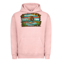 Pigment Salmon cactus turquoise serape leopard mexican flag Urban Hoodie - Jasminsmagicworld