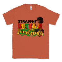 Copper Straight outta Juneteenth Classic Tee - RanaPortraitStore