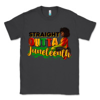 Smoke Straight outta Juneteenth Classic Tee - RanaPortraitStore