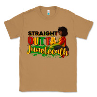 Toasted Coconut Straight outta Juneteenth Classic Tee - RanaPortraitStore