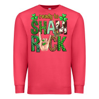 Cardinal Ready to shamrock St. Patrick's Day Premium Sweatshirt - Neo Western