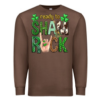 Chestnut Ready to shamrock St. Patrick's Day Premium Sweatshirt - Neo Western