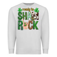 Dove Grey Ready to shamrock St. Patrick's Day Premium Sweatshirt - Neo Western