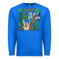 True Royal Ready to shamrock St. Patrick's Day Premium Sweatshirt - Neo Western