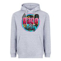 Heather Grey race day Heavyweight Hoodie - Zillion Design Studio