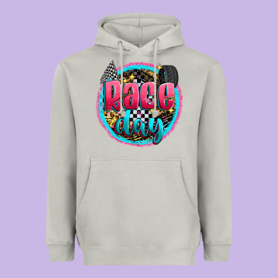 Race Day Heavyweight Hoodie Designed By Zillion Design Studio