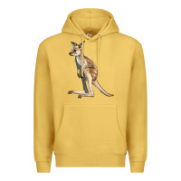 Antique Gold baby kangaroo Premium Hoodie - LillyAllenDesigns