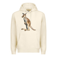 Tofu baby kangaroo Premium Hoodie - LillyAllenDesigns
