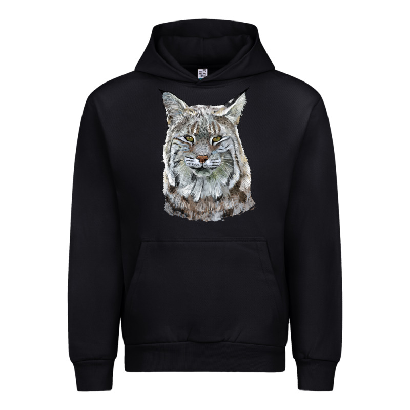 Bobcat Head Urban Hoodie by LillyAllenDesigns | Teevron