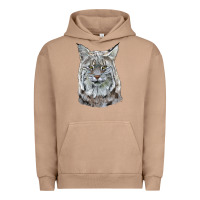Pigment Burro Bobcat Head Urban Hoodie - LillyAllenDesigns