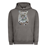 Pigment Tornado Bobcat Head Urban Hoodie - LillyAllenDesigns