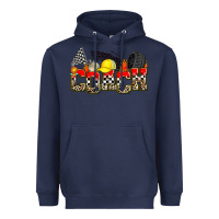 Navy race coach Heavyweight Hoodie - Zillion Design Studio