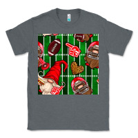 Charcoal Heather american football gnomes Classic Tee - BundleAndBundleShop