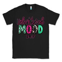 Black Unbothered mood 24:7 Classic Tee - RanaPortraitStore