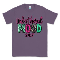 Lavender Unbothered mood 24:7 Classic Tee - RanaPortraitStore