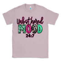 Lilac Unbothered mood 24:7 Classic Tee - RanaPortraitStore