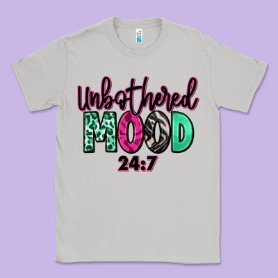 Unbothered Mood 24:7 Classic Tee Designed By Ranaportraitstore