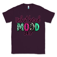 Plum Unbothered mood 24:7 Classic Tee - RanaPortraitStore