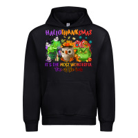 Foreset Green Hallothanksmas Urban Hoodie - NancyCooperArtShop