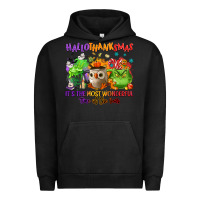 Pigment Black Hallothanksmas Urban Hoodie - NancyCooperArtShop