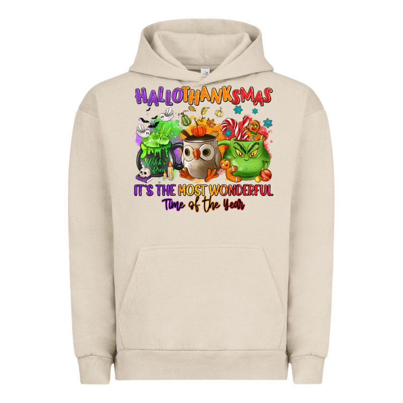 Hallothanksmas Urban Hoodie by NancyCooperArtShop | Teevron