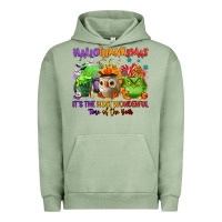 Pigment Oil Green Hallothanksmas Urban Hoodie - NancyCooperArtShop