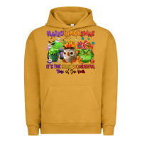 Pigment Peanut Butter Hallothanksmas Urban Hoodie - NancyCooperArtShop